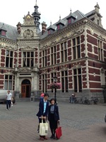 Prof. Fanny Cheung (right) and Prof. Anthony Fung (left) visited Utrecht University (UU) on 3 September to discuss collaborations in the “Youth and Identity” theme and explore other opportunities of mutual interests between CUHK and UU.